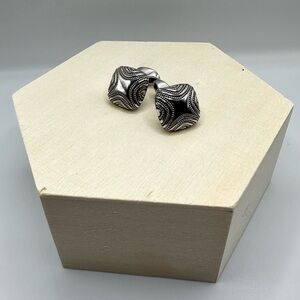 Tacori Sterling Silver .925 Cufflinks